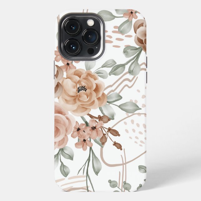 13 Pro Max Funda Floral Case-Mate para iPhone (Reverso )