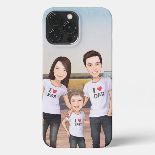 13 Pro Max Funda para iPhone (Reverso )