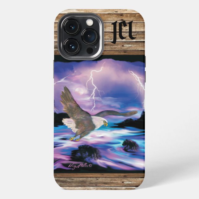 13 Pro Max Funda para iPhone Case-Mate con águila calva (Reverso )
