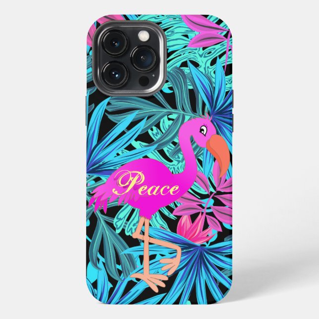 13 Pro Max Funda para iPhone Case-Mate Flamingo (Reverso )