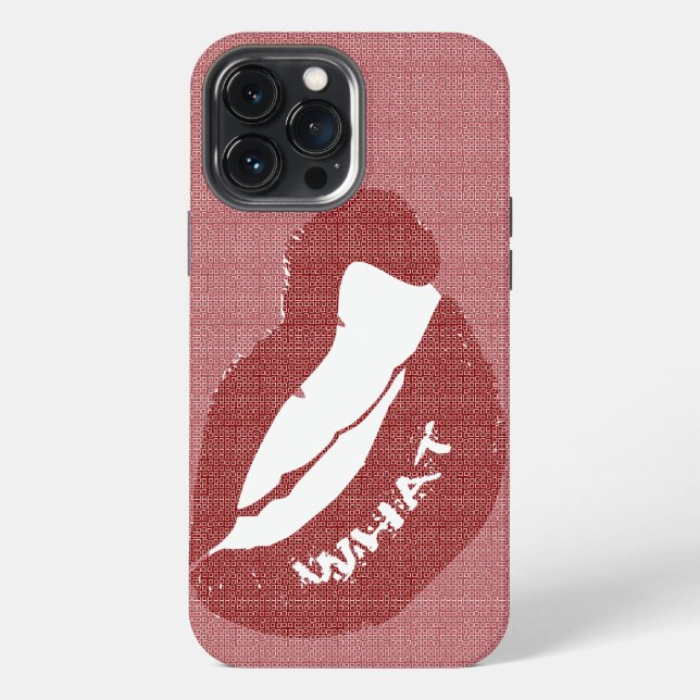 13 Pro Max Funda para iPhone Case-Mate Mordisco de Labio (Reverso )
