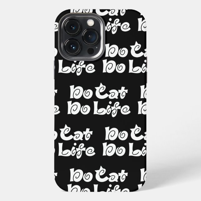 13 Pro Max Funda para iPhone Case-Mate No Cat No Life (Reverso )
