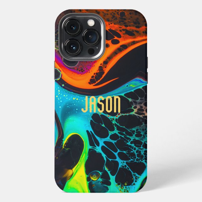 13 Pro Max Funda para iPhone Case-Mate personalizada de Lava  (Reverso )
