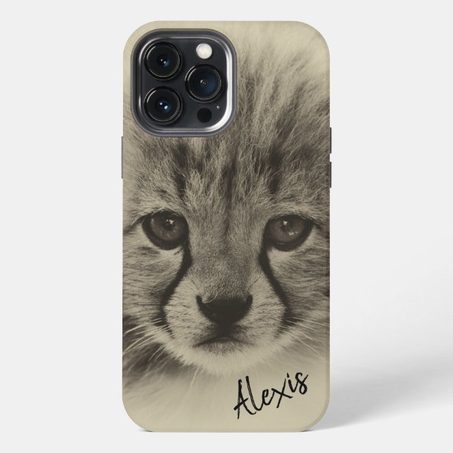 13 Pro Max Funda para iPhone Cheetah Cub Case-Mate (Reverso )