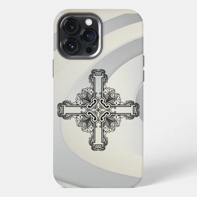 13 Pro Max Funda para iPhone con Cruz de Jerusalén Case-Mate (Reverso )