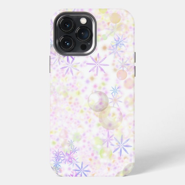 13 Pro Max Funda para Iphone con estampado floral (Reverso )