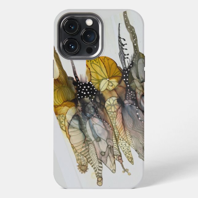 13 Pro Max Funda para iPhone con Hojas Orgánicas de Case-Mate (Reverso )