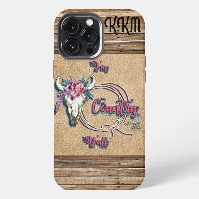 13 Pro Max Funda para iPhone de chica de campo (Reverso )
