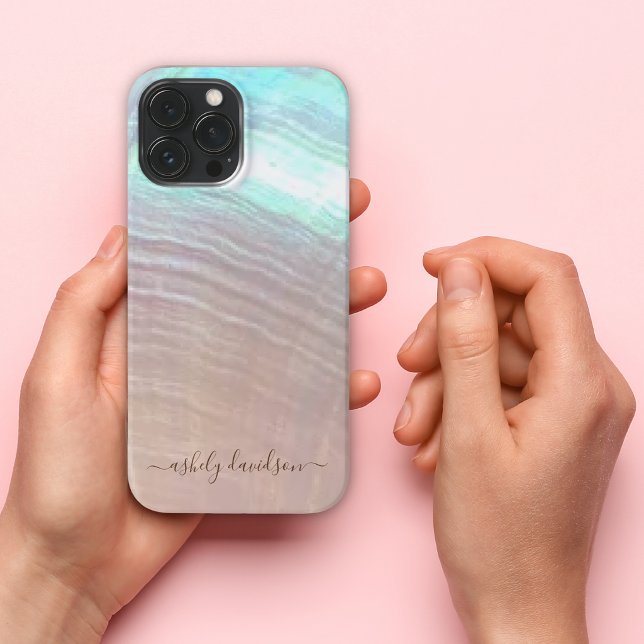 13 Pro Max Funda para iPhone de Nácar de Concha de Mar (Subido por el creador)