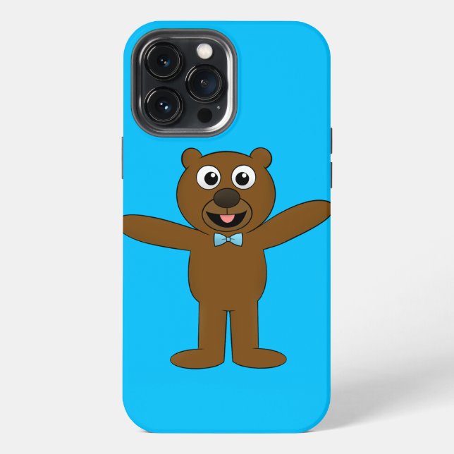 13 Pro Max Funda para iPhone Little Ted Case-Mate (Reverso )