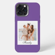Funda para iPhone morada vintage moderna personali
