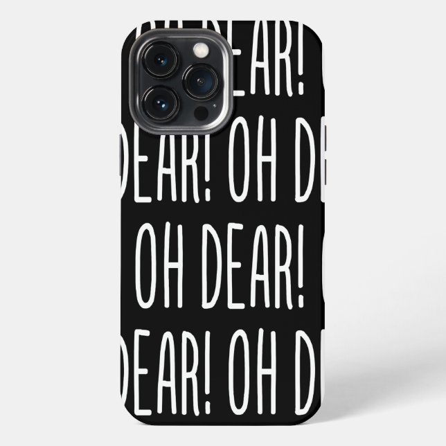 13 Pro Max ¡OH DIOS MÍO! Funda para iPhone CASE-MATE (Reverso )