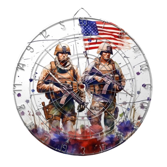 #13  Tablero de Dardos para Veteranos  (Frente)