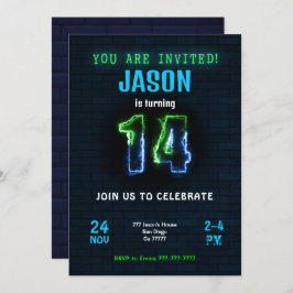 14.ª invitación al cumpleaños