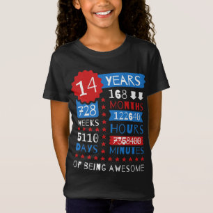 14 años de ser impresionante - 14ta camiseta del