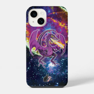 14 Estuche para iPhone Tourmaline Cosmic Dragon Funda