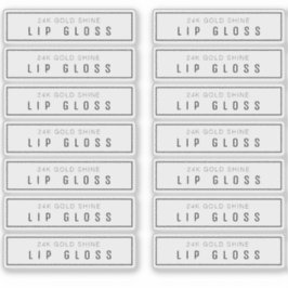 14 Etiquetas Claras De Gafas Lip De 2,9 X,85 Pulga