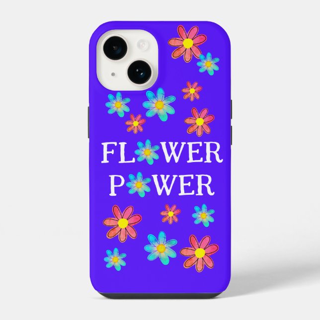14 Funda Flower Power Fun Case-Mate para iPhone (Reverso )