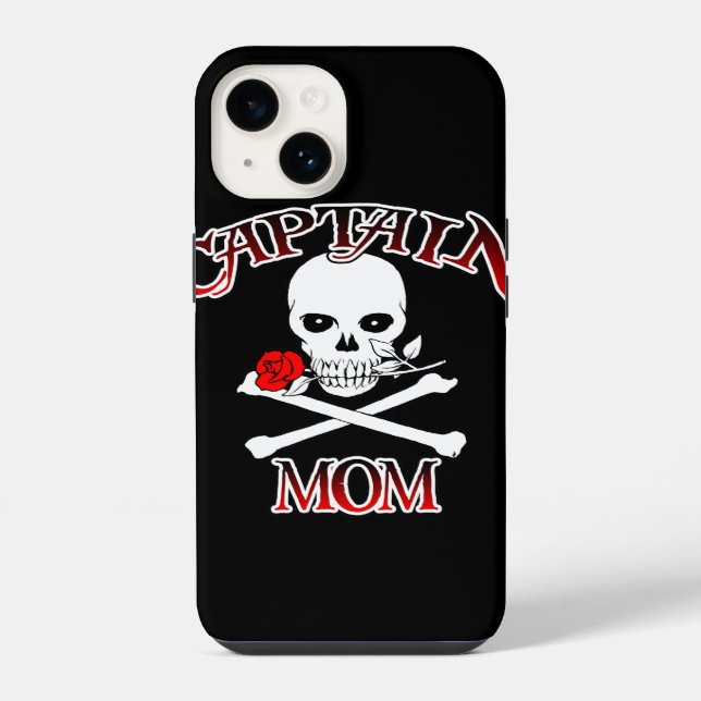 14 Funda para iPhone 6 Capitana Mamá (Reverso )