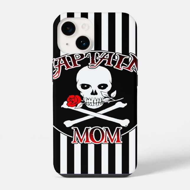 14 Funda para iPhone 6 Capitana Mamá (Reverso )
