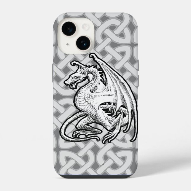 14 Funda para iPhone 6 Dragón Alado (Reverso )