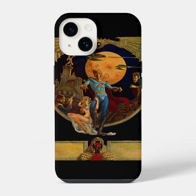 14 Funda para iPhone 6 Héroe de Ciencia Ficción (Reverso )