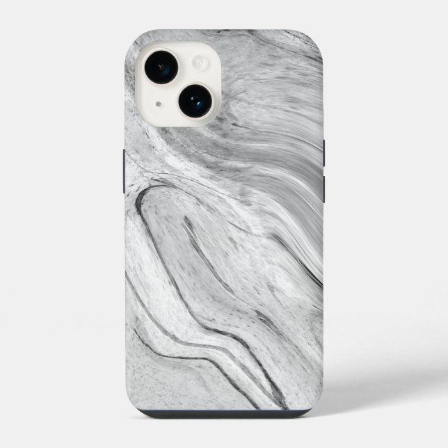 14 Funda para iPhone / Android con patrón de mármol g (Reverso )