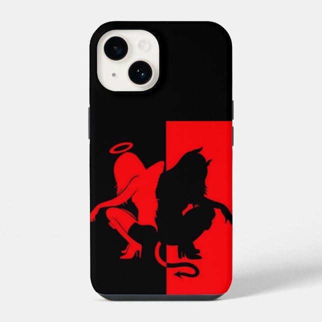 14 Funda para iPhone Ange ou Demon Case-Mate (Reverso )