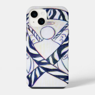 14 Funda para iPhone Ángel de Cinta de Conciencia de 