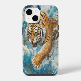 14 🐅 Funda para iPhone Azure Stride