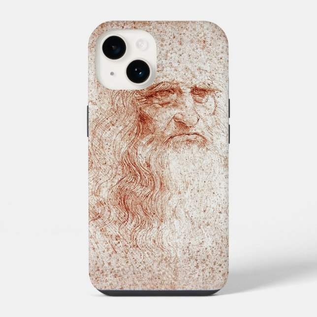 14 Funda para iPhone Boceto Genial de Leonardo da Vin (Reverso )