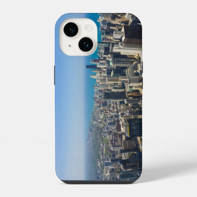 14 Funda para iPhone Case-Mate de Chicago desde arrib (Reverso )