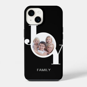14 Funda para iPhone Case-Mate de foto negra moderna