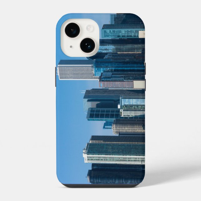 14 Funda para iPhone Case-Mate de Rascacielos de Chic (Reverso )