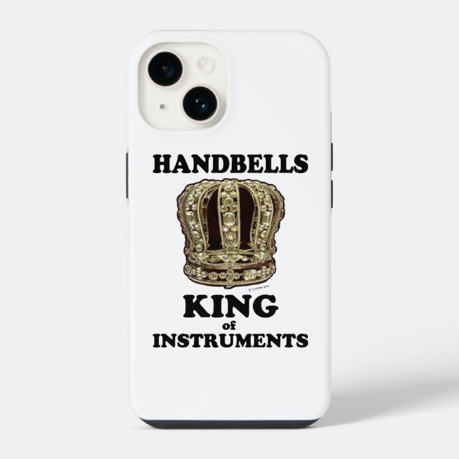14 Funda para iPhone Case-Mate Handbell King of Instr (Reverso )
