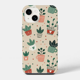 14 Funda para iPhone con diseño de riego de plantas