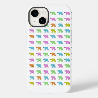 14 Funda para iPhone con patrón de oso polar