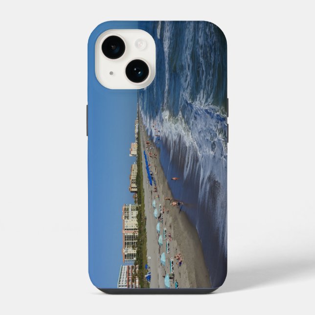 14 Funda para iPhone Costa de Cocoa Beach (Reverso )