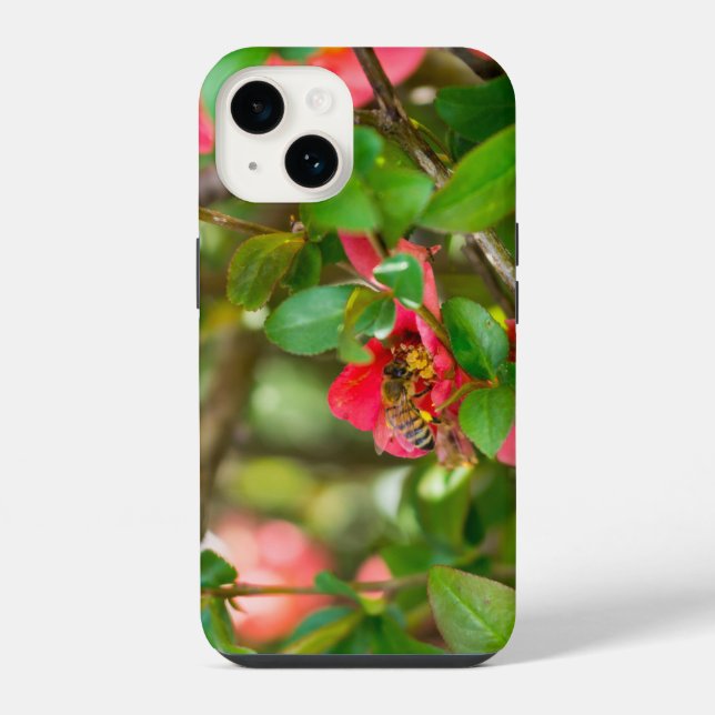 14 Funda para iPhone de Abejorro y Azalea (Reverso )