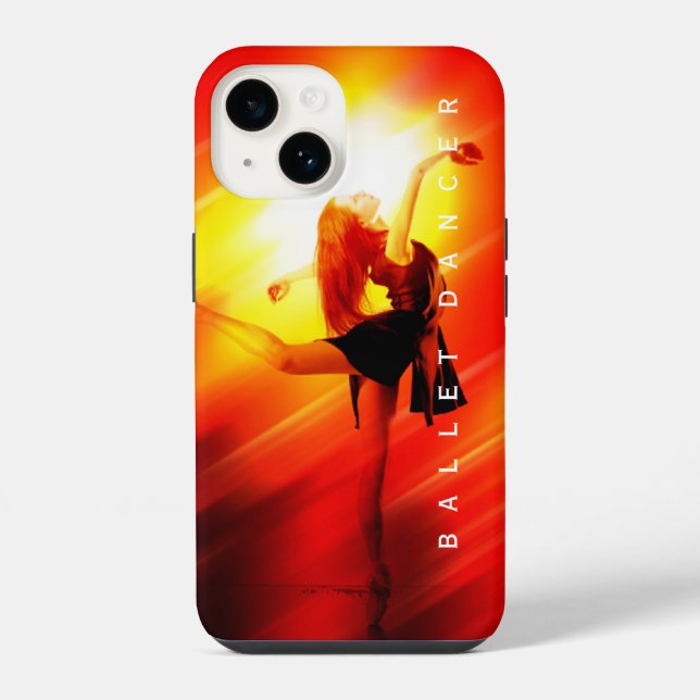 14 Funda para iPhone de Bailarina de Ballet (Reverso )