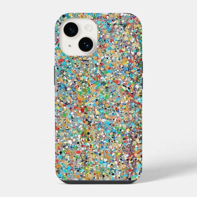 14 Funda para iPhone de Confetti (Reverso )