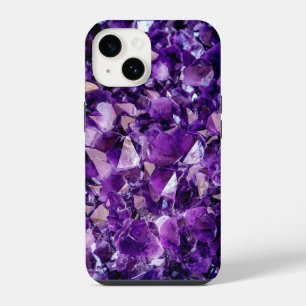 14 Funda para IPhone de Cristal de Amatista Púrpura