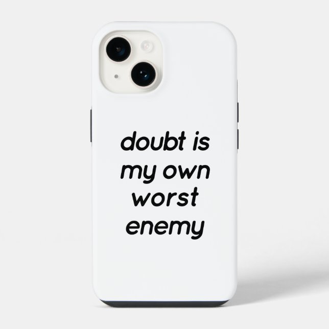 14 Funda para iPhone de duda (Reverso )