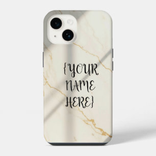 14 Funda para iPhone de estilo duro con monograma de