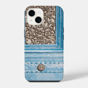 14 Funda para iPhone de la Puerta Azul Parisina