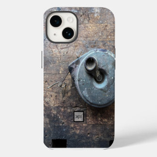 14 Funda para iPhone de madera rústica masculina resi