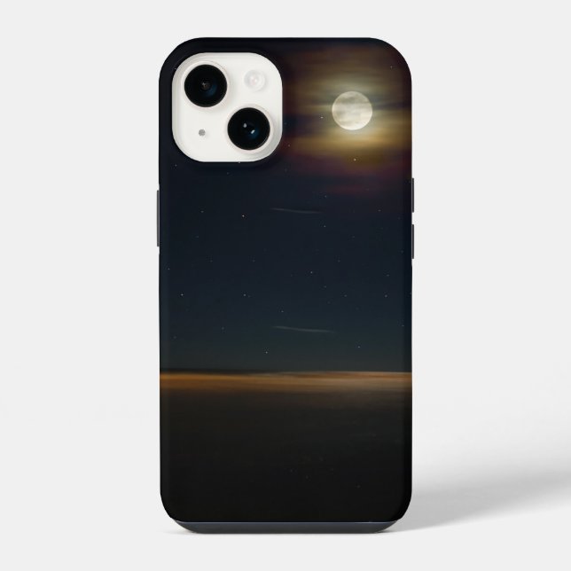 14 Funda para iPhone de Noche en Folly Beach (Reverso )