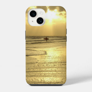 14 Funda para iPhone Disfrutando la Playa al Atardece