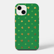 Funda para iPhone / iPad de trébol verde irlandés