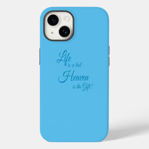 14 Funda para iPhone Live Is A Test Heaven Is The Gif